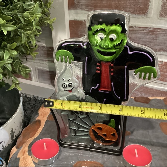 🟢 “3/$15” - Halloween Candle Decor - “RIP” - With 2 Tea Candles - Cute - Picture 6 of 7